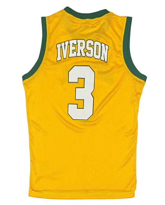 NEW AUTHENTIC Allen IVERSON Bethel High School  Basketball Throwback Jersey 2XL