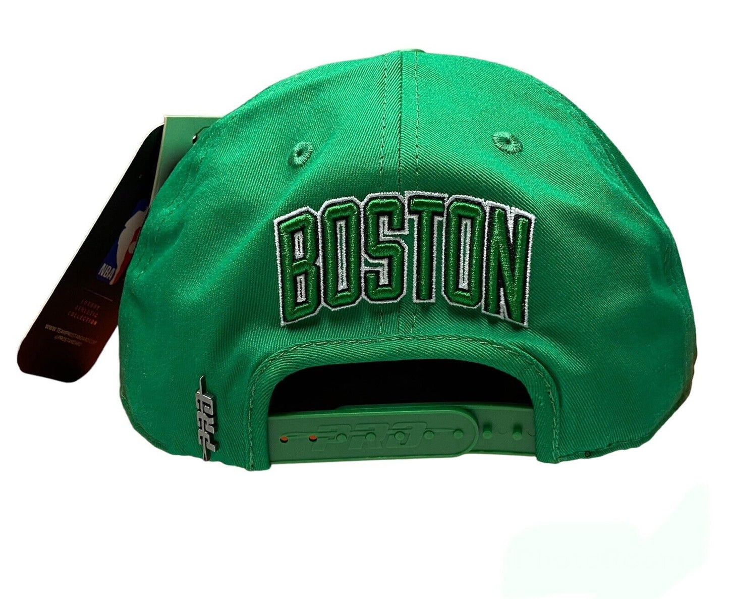 NWT Boston Celtics Mashup SnapBack  Pro Standard NBA Double Logo Kelly Green