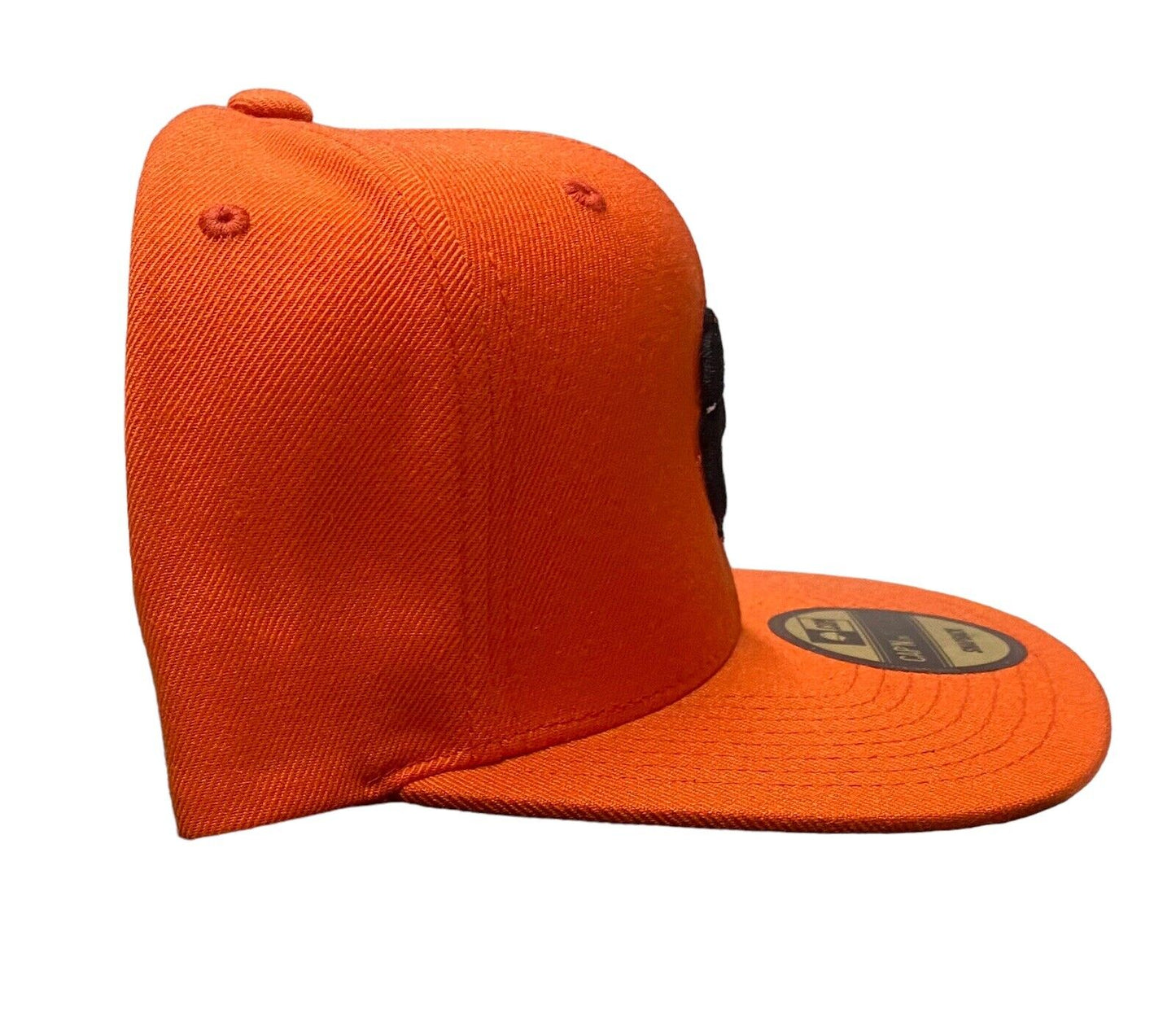 NEW Baltimore Orioles Orange Classic Logo SnapBack Hat Capn On Melrose Flat Brim