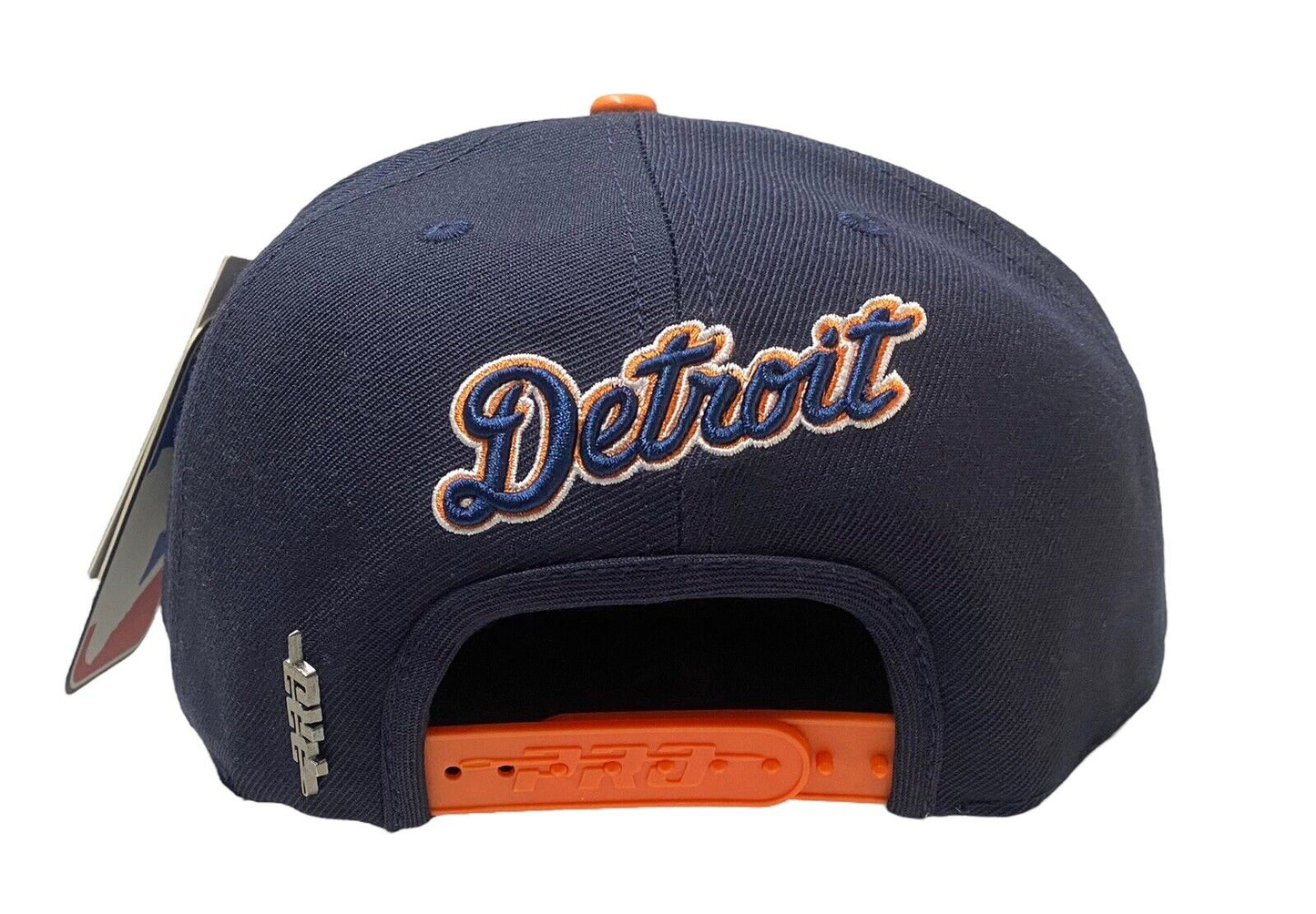 NEW MLB DETROIT TIGERS GRADIENT SNAPBACK Pro Standard Navy Blue Orange UV