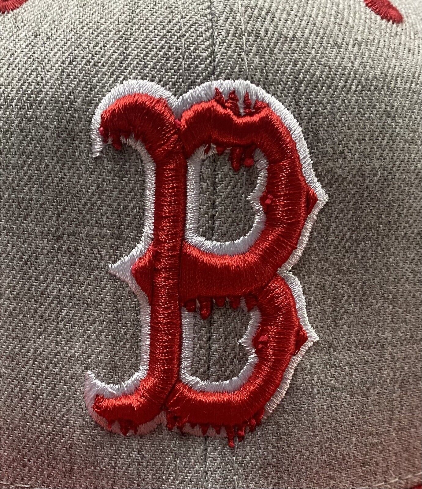 NEW Boston Red Sox Capn On Melrose 2 Tone SnapBack Hat Gray/Red Green UV