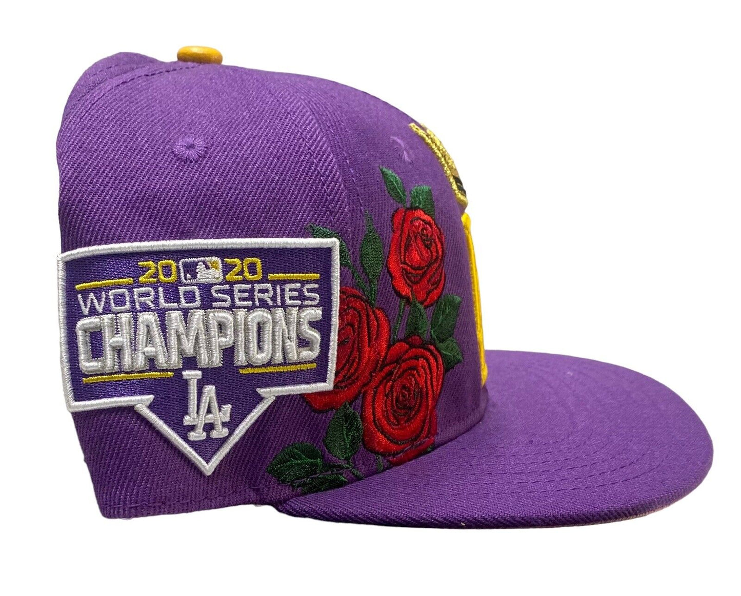 Los Angeles Lakers Cap Pro Standard Rose Patch Showtime 17X Champs Snapback Hat