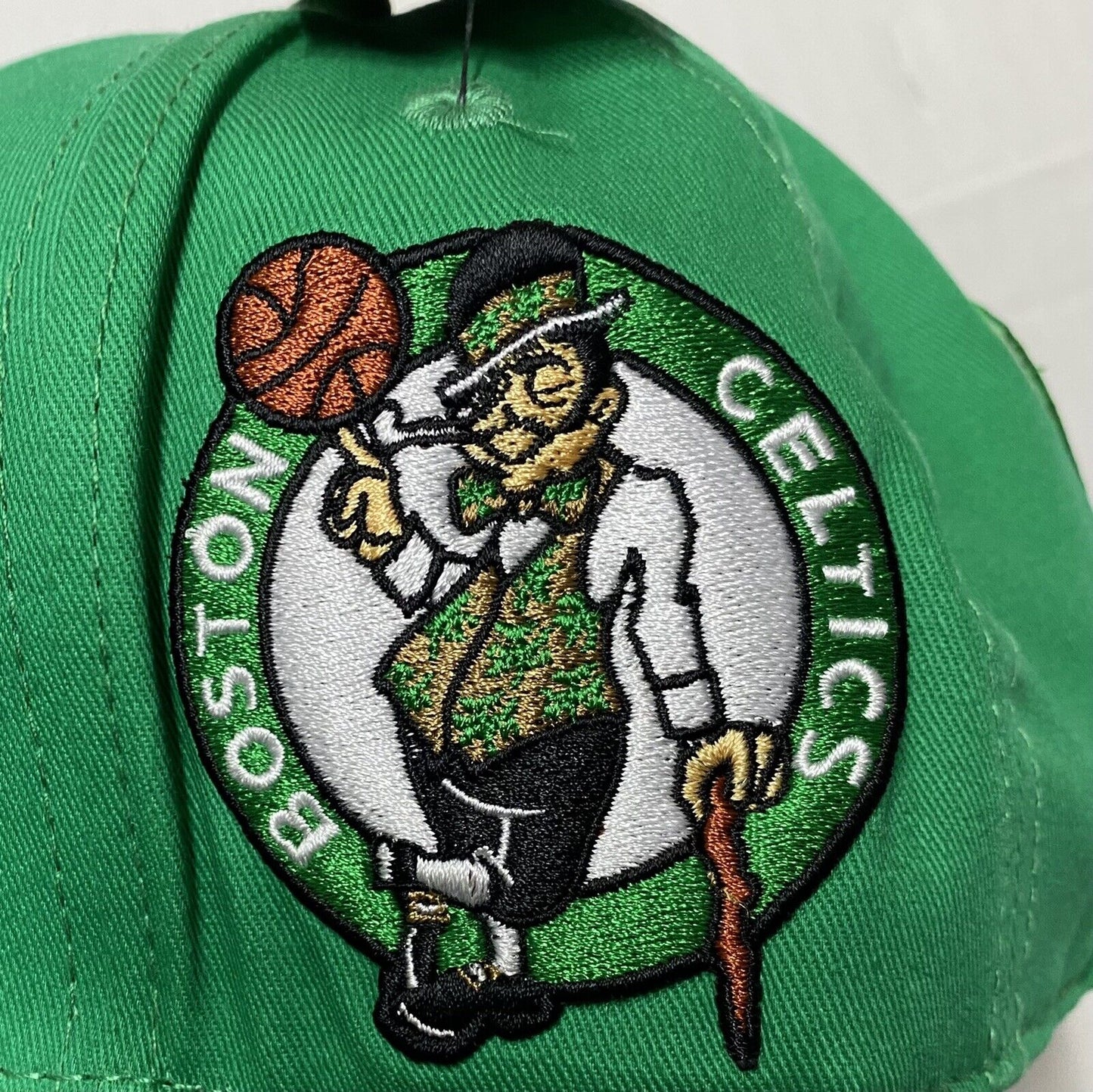 NWT Boston Celtics Mashup SnapBack  Pro Standard NBA Double Logo Kelly Green