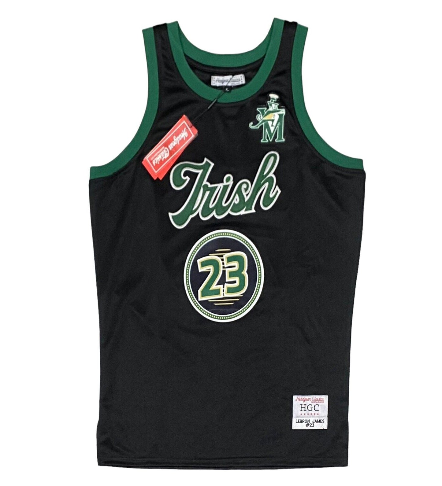 NEW AUTHENTIC HEADGEAR CLASSICS XL LEBRON JAMES THROWBACK High School JERSEY