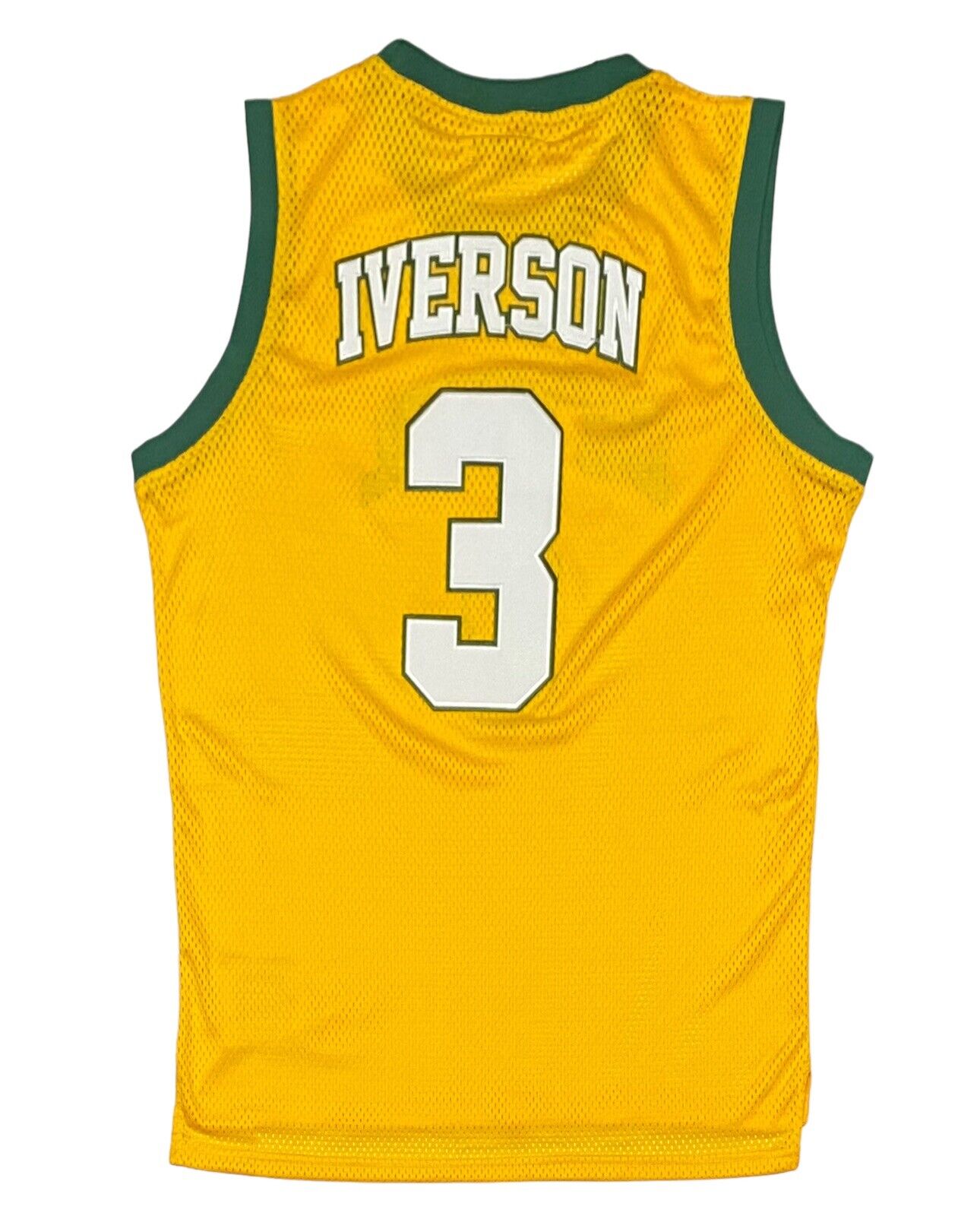 NEW AUTHENTIC Allen IVERSON Bethel High School  Basketball Throwback Jersey Sz L