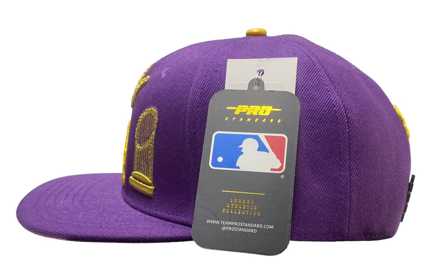 Los Angeles Lakers Cap Pro Standard Rose Patch Showtime 17X Champs Snapback Hat