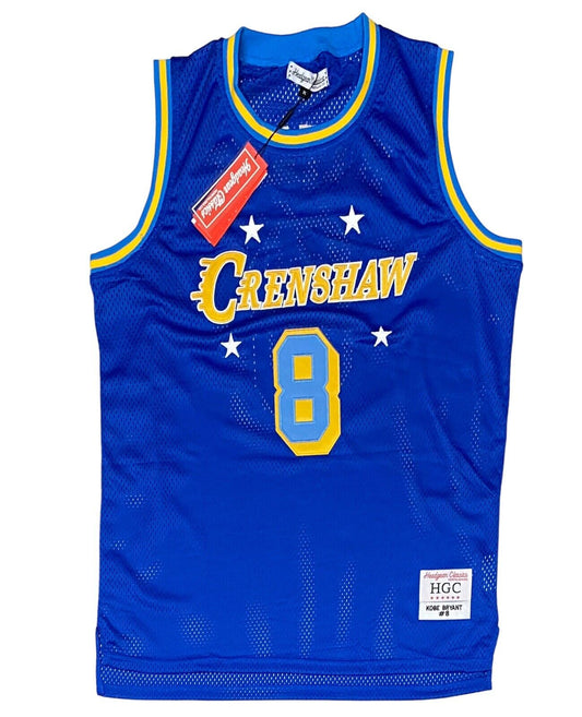 NEW HEADGEAR CLASSICS CRENSHAW KOBE BRYANT AUTHENTIC Stitched Throwback Jersey