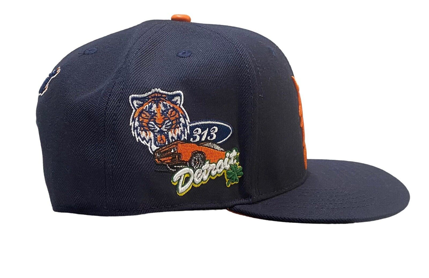 NEW MLB DETROIT TIGERS GRADIENT SNAPBACK Pro Standard Navy Blue Orange UV