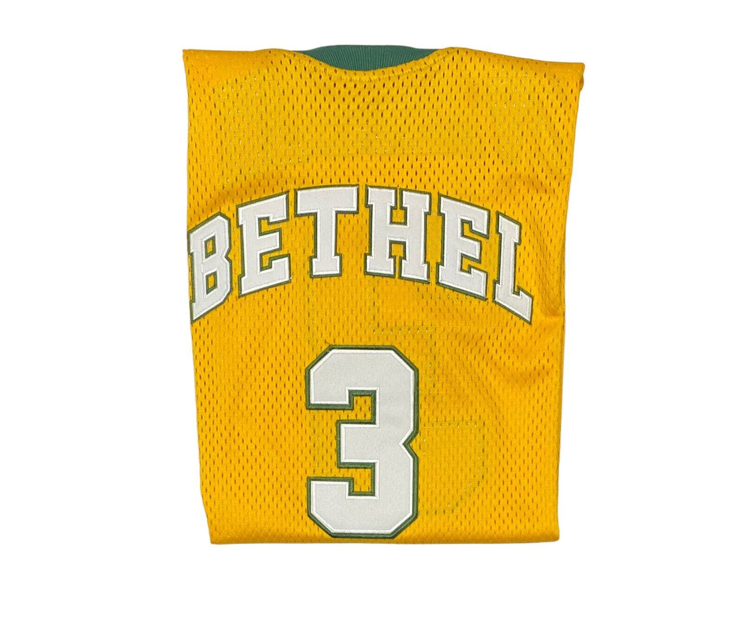 NEW AUTHENTIC Allen IVERSON Bethel High School  Basketball Throwback Jersey Sz L