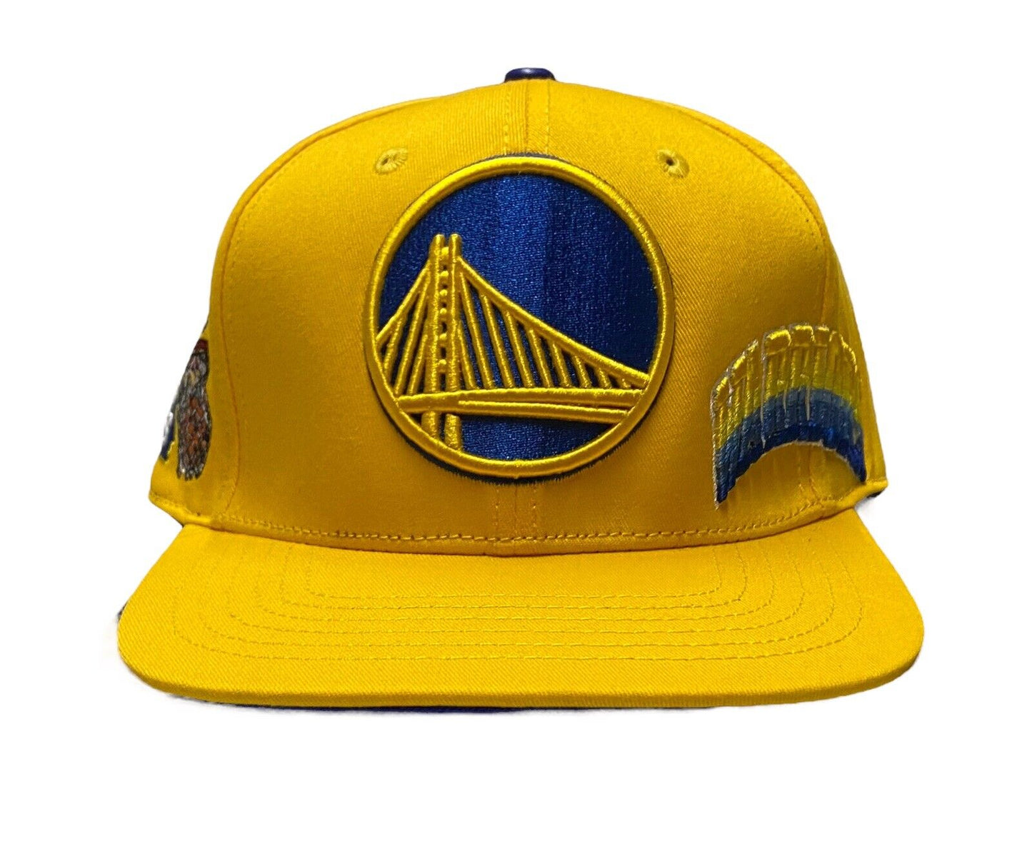 NEW AUTHENTIC Pro Standard NBA Golden State Warriors Hometown Snapback Hat Yello