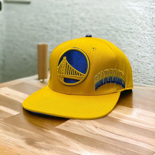 NEW AUTHENTIC Pro Standard NBA Golden State Warriors Hometown Snapback Hat Yello