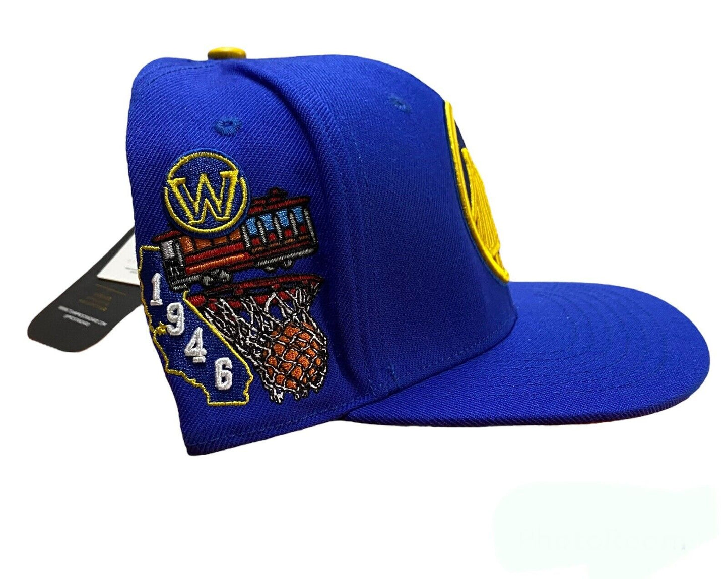 NEW Pro Standard NBA Golden State Warriors Hometown Blue Snapback Hat Authentic