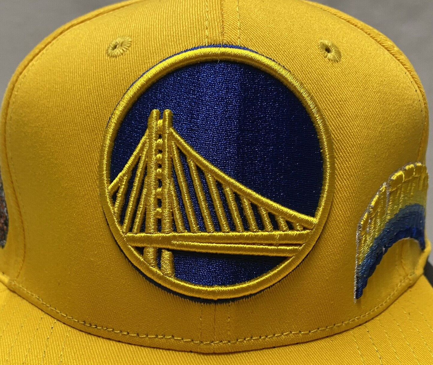 NEW AUTHENTIC Pro Standard NBA Golden State Warriors Hometown Snapback Hat Yello