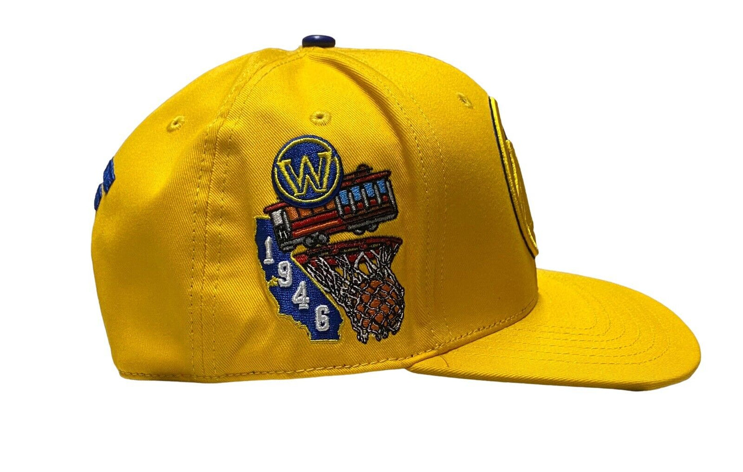 NEW AUTHENTIC Pro Standard NBA Golden State Warriors Hometown Snapback Hat Yello